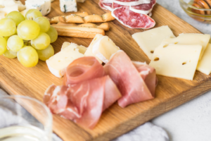 Simple budget friendly charcuterie board