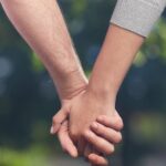 Image for relationship, man and woman holding hands